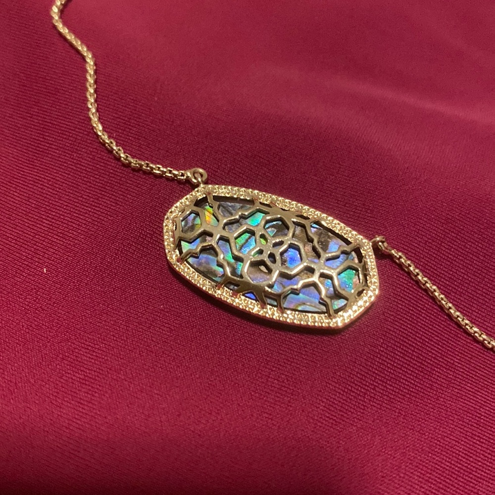 Kendra Scott Adjustable 2 sided necklace - Picture 1 of 4
